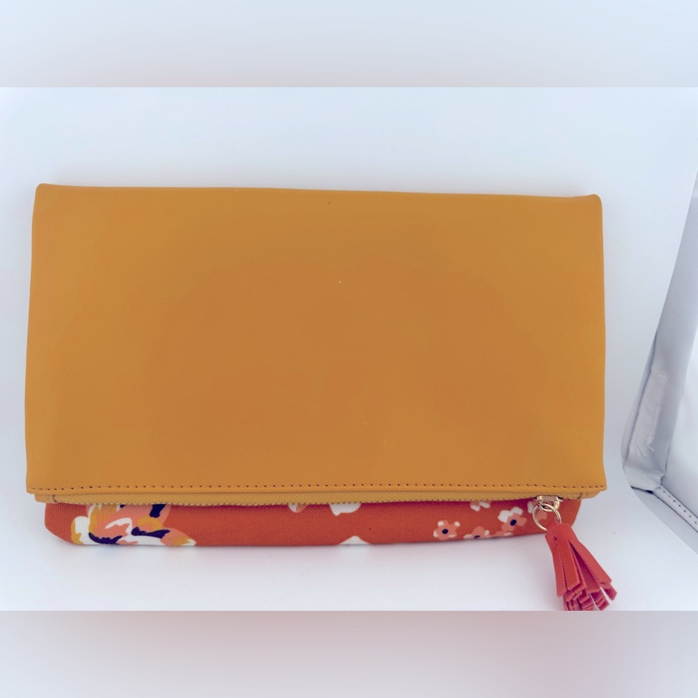 Rachel Pally Stylish Clutch with Floral Accents